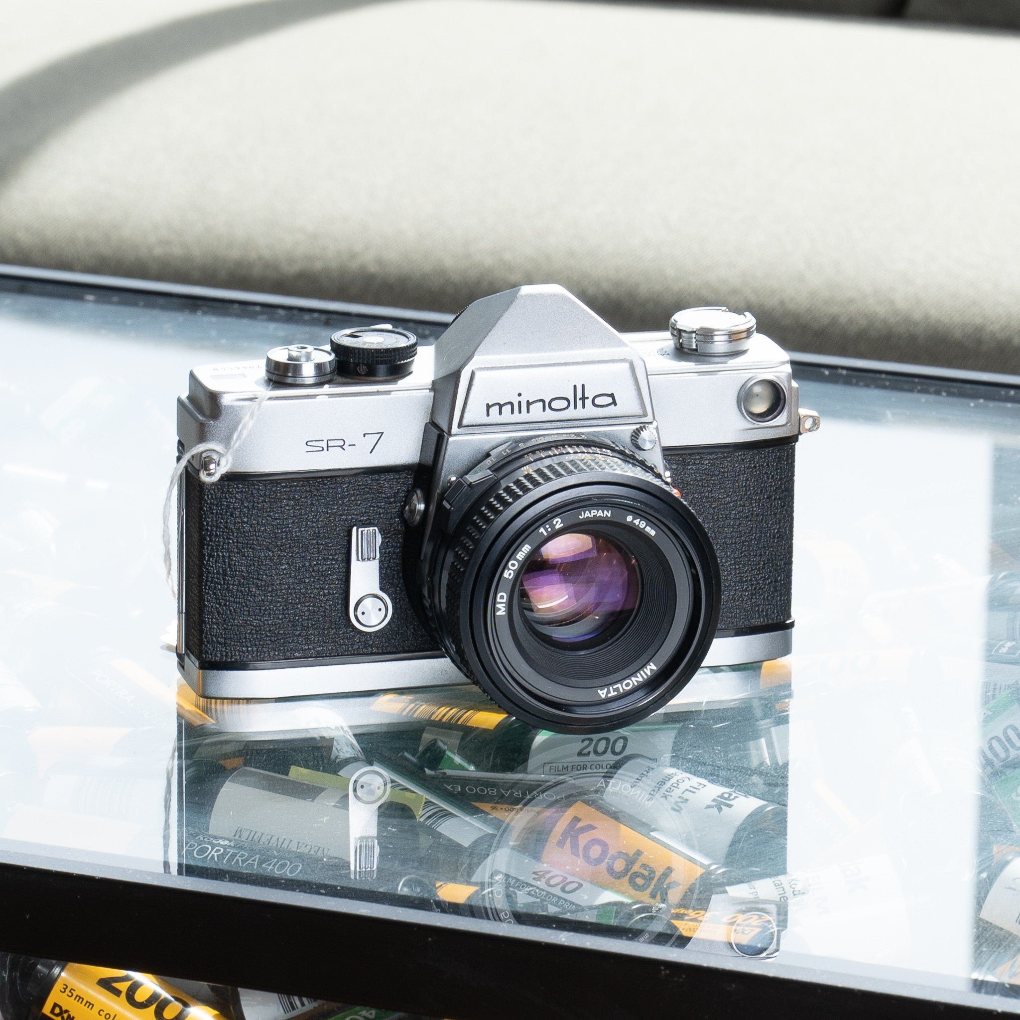 SR-7 - Minolta 35mm com (1962) dot eckman mike SLR the Camera 0